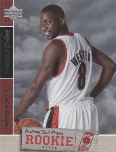 2005-06 Upper Deck Rookie Debut - Martell Webster #146