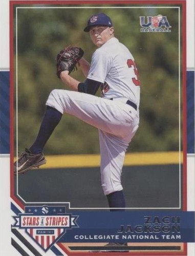 2017 Panini USA Baseball Stars & Stripes - Zach Jackson #92