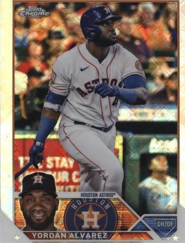 2023 Topps Chrome Logofractor Edition - Yordan Alvarez #201
