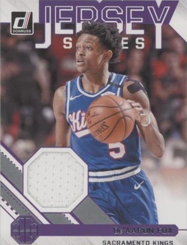2020-21 Panini Donruss - De'Aaron Fox #JS-DAF