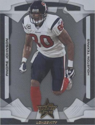 2008 Leaf Rookies & Stars Longevity Andre Johnson #38