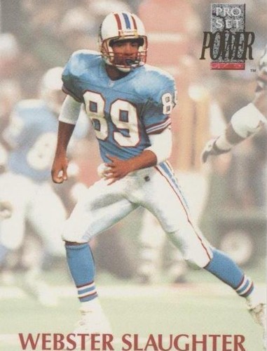 1992 Pro Set Power Webster Slaughter #189