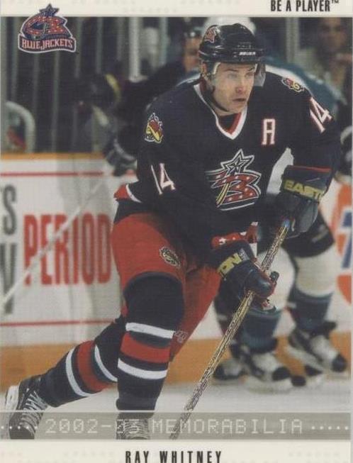 2002-03 In the Game Be A Player Memorabilia - Ray Whitney #45