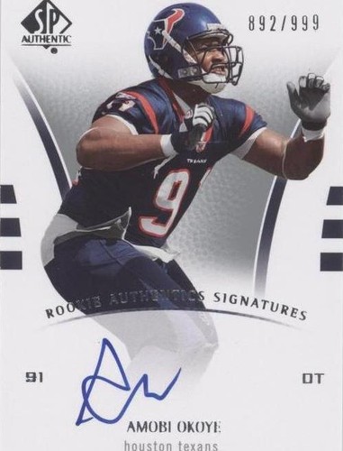 2007 SP Authentic Amobi Okoye #250