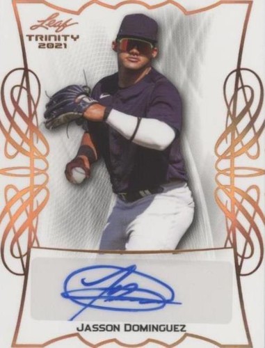 2021 Leaf Trinity - Jasson Dominguez #BA-JD1
