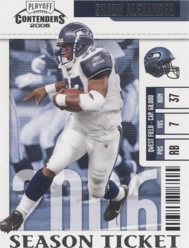 2006 Playoff Contenders Shaun Alexander #87