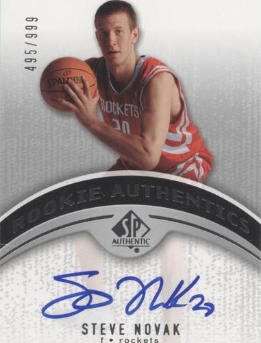 2006-07 SP Authentic - Steve Novak #121