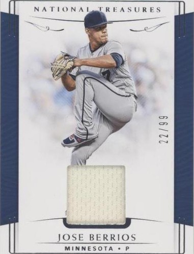 2019 Panini National Treasures - José Berríos #157