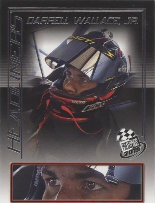 2015 Press Pass - Bubba Wallace #78