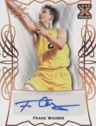 2021-22 Leaf Memories - Franz Wagner #BA-FW1