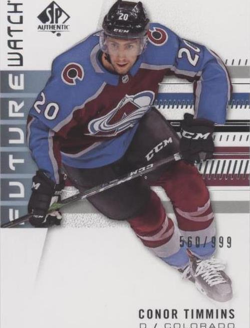 2019-20 SP Authentic - Conor Timmins #222