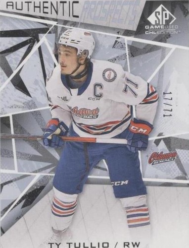 2021-22 Upper Deck SP Game Used CHL Edition - Tyler Tullio #23