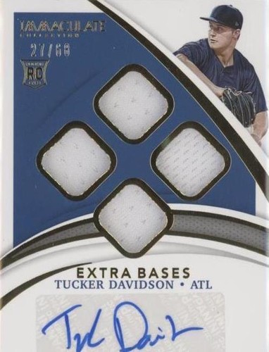 2021 Panini Immaculate Collection - Tucker Davidson #EB-TD