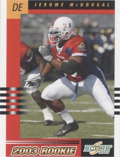 2003 Score Jerome McDougle #313