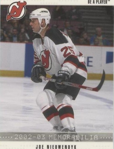 2002-03 In the Game Be A Player Memorabilia - Joe Nieuwendyk #58