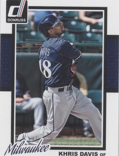 2014 Panini Donruss - Khris Davis #312