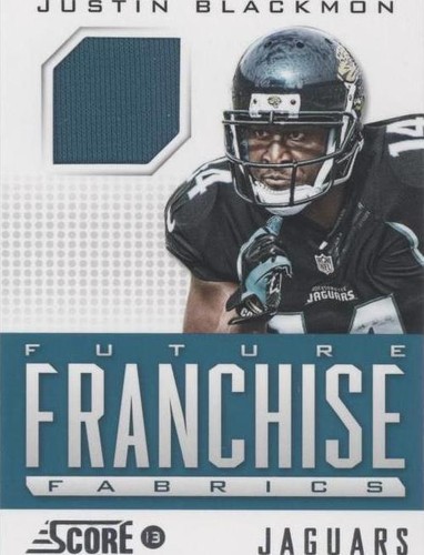 2013 Score Justin Blackmon #FR-JB