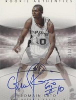 2004-05 SP Authentic - Romain Sato #165
