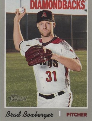 2019 Topps Heritage - Brad Boxberger #268