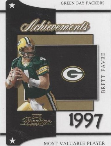 2004 Playoff Prestige Brett Favre #A-4