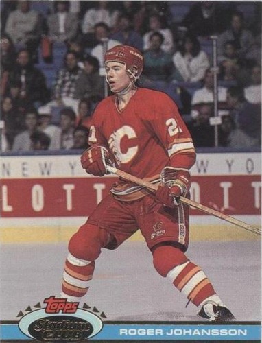 1991-92 Topps Stadium Club - Roger Johansson #375