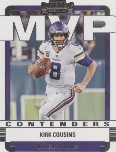 2022 Panini Contenders Kirk Cousins #MVP-KCO