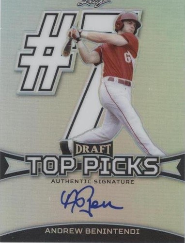 2015 Leaf Metal Draft - Andrew Benintendi #TP-AB2