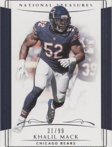 2018 Panini National Treasures Khalil Mack #73