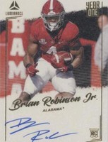 2022 Panini Luminance Brian Robinson Jr. #YSR-BRO