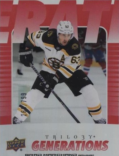 2023-24 Upper Deck Trilogy - Brad Marchand #TG-10B