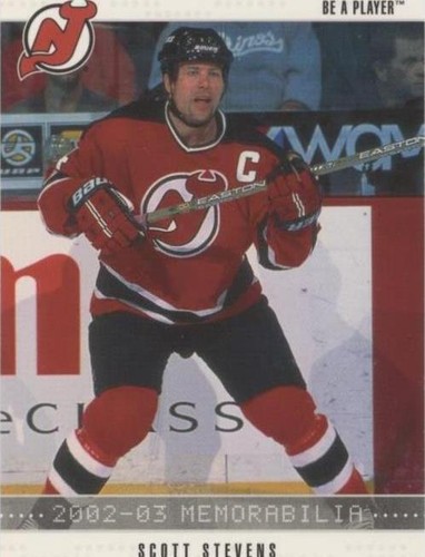2002-03 In the Game Be A Player Memorabilia - Scott Stevens #171