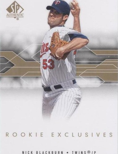 2008 SP Authentic - Nick Blackburn #RE-NB