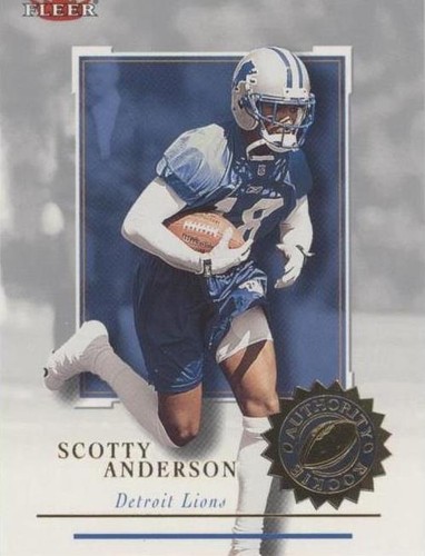 2001 Fleer Authority Scotty Anderson #131