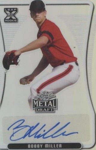 2020 Leaf Metal Draft - Bobby Miller #BA-BM1