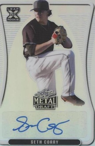 2020 Leaf Metal Draft - Seth Corry #BA-SC1