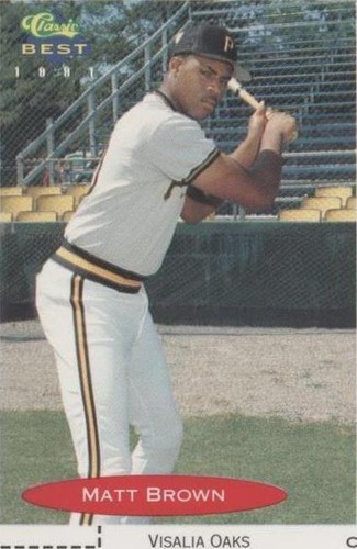 1991 Classic Best Minor League - Matthew Brown #93
