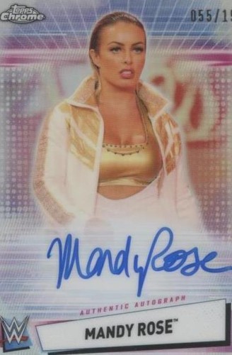 2021 Topps Chrome WWE - Mandy Rose #A-MR
