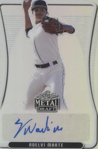 2020 Leaf Metal Draft - Noelvi Marte #BA-NM1