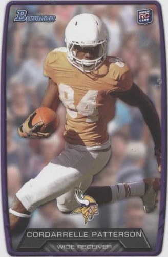 2013 Bowman Cordarrelle Patterson #171
