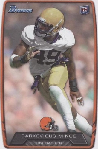 2013 Bowman Barkevious Mingo #181