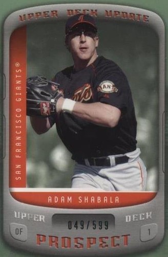 2005 Upper Deck Update - Adam Shabala #101