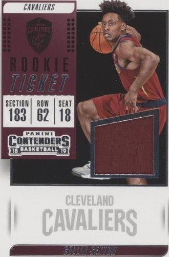 2018-19 Panini Contenders - Collin Sexton #RT-CSX