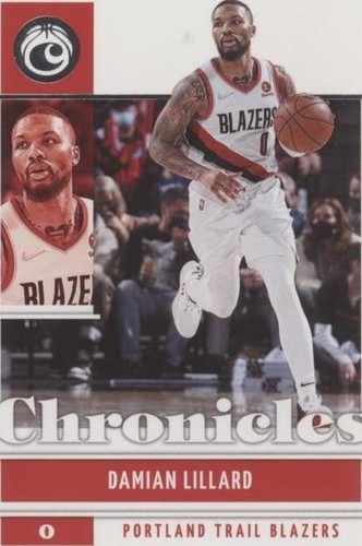 Damian Lillard 2021-22 Chronicles Basketball Card #11