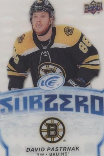 2018-19 Upper Deck Ice - David Pastrnak #SZ-1