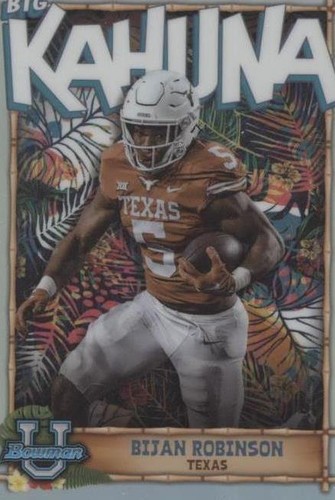 2022 Bowman University Chrome Bijan Robinson #TBK-23