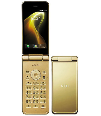 SOFTBANK SHARP 601SH AQUOS KEITAI 2 ANDROID FLIP PHONE