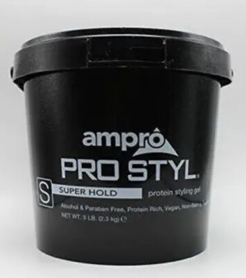 Ampro Pro Styl Super Hold Protein Styling Gel 5 Lb 80 Oz