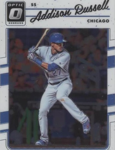 2017 Panini Donruss Optic - Addison Russell #80
