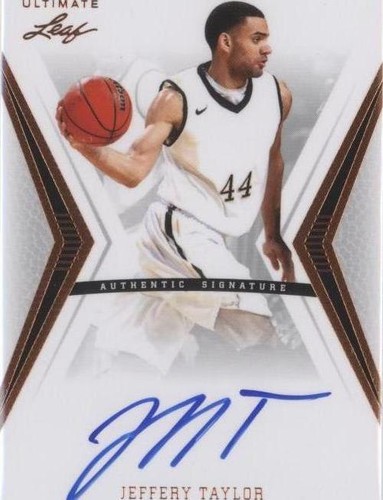 2012 Leaf Ultimate - Jeff Taylor #BA-JT2