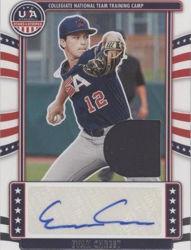 2024 Panini Stars and Stripes - Evan Chrest #NTS-EC